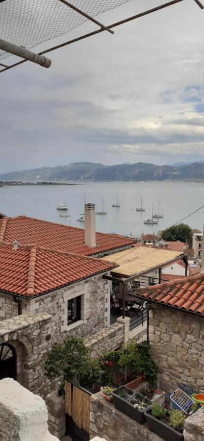 Stone Clock'S House Lägenhet Nafpaktos Exteriör bild