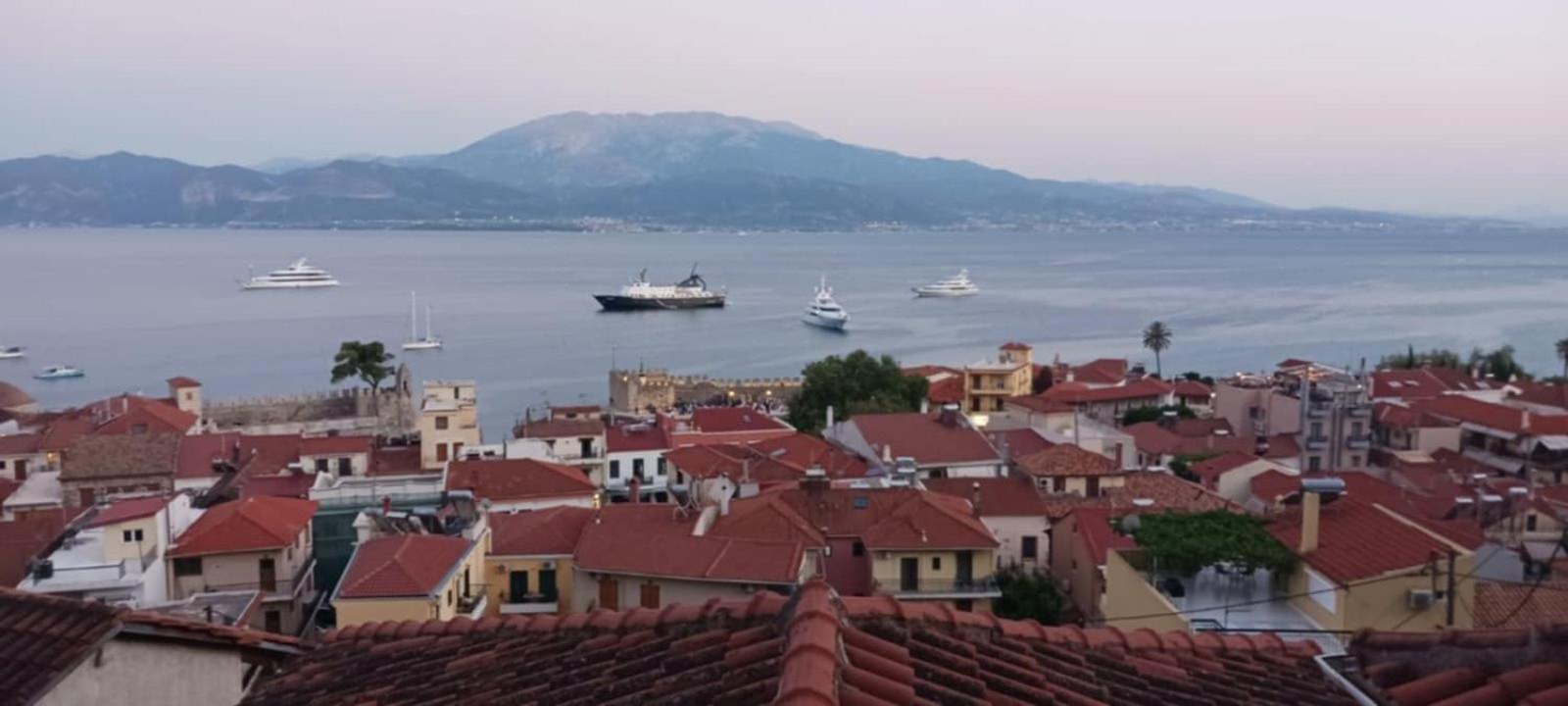 Stone Clock'S House Lägenhet Nafpaktos Exteriör bild