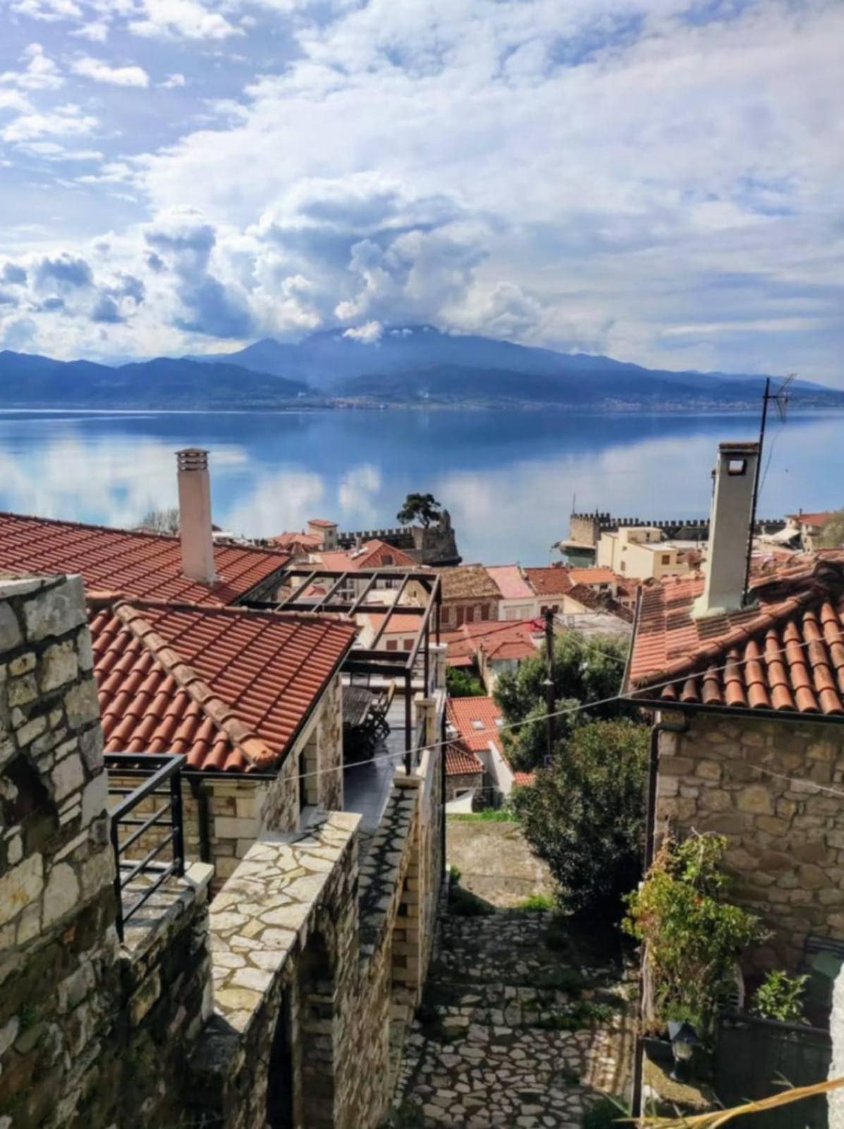 Stone Clock'S House Lägenhet Nafpaktos Exteriör bild